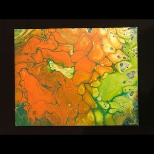 8x10 Acrylic Flow Art